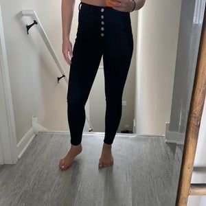 J Brand Black Lillie Jeans